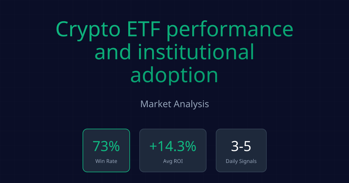 Signal Whisper - Signal Whisper - Crypto ETF performance and institutional adoption - Market Analysis | Signal Whisper - Market analysis and trading insights