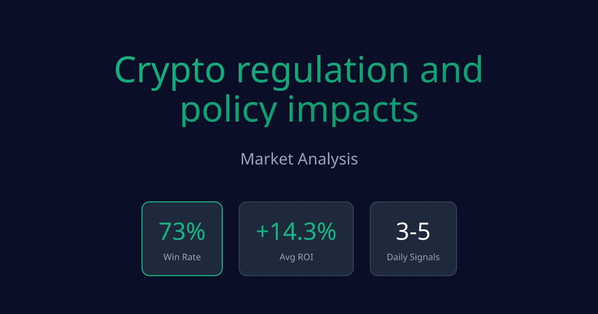 Signal Whisper - Signal Whisper - Crypto regulation and policy impacts - Market Analysis | Signal Whisper - Market analysis and trading insights