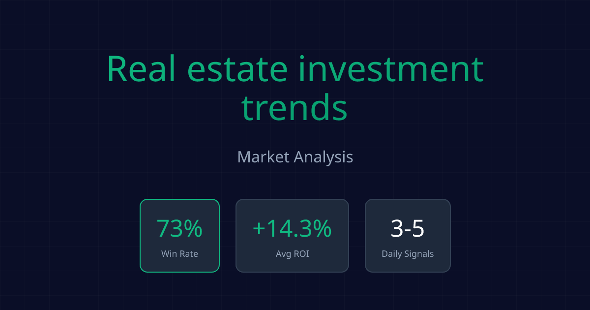 Signal Whisper - Signal Whisper - Real estate investment trends - Market Analysis | Signal Whisper - Market analysis and trading insights