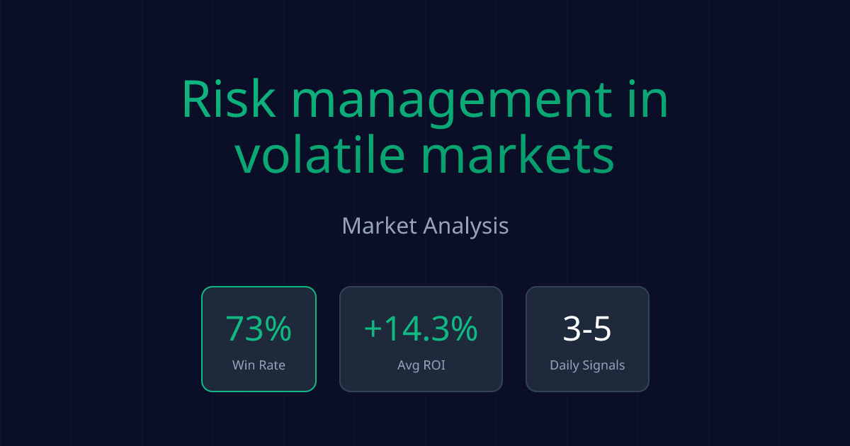 Signal Whisper - Signal Whisper - Risk management in volatile markets - Market Analysis | Signal Whisper - Market analysis and trading insights