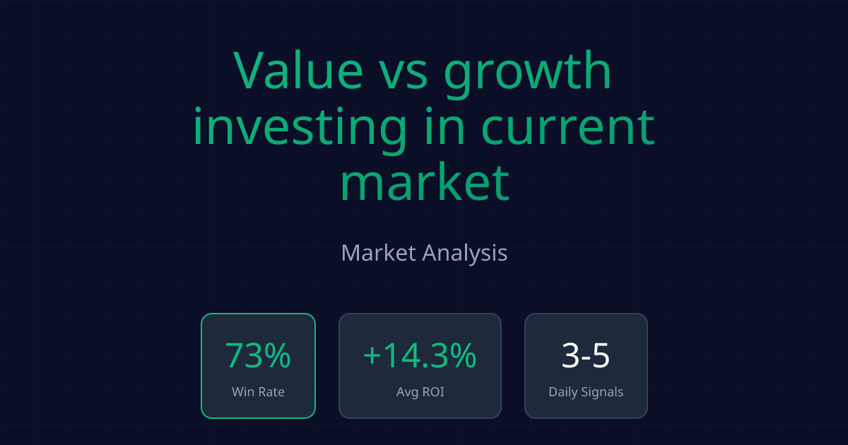 Signal Whisper - Signal Whisper - Value vs growth investing in current market - Market Analysis | Signal Whisper - Market analysis and trading insights
